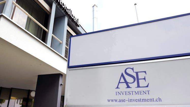 170 Millionen Franken: Das ist die Schadenssumme beim Betrugsfall der ASE Investment aus Frick. (Bild: Keystone)