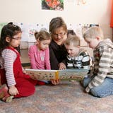 Die Förderung der Sprachentwicklung in der frühen Kindheit wird weiter vertieft. (Symbolbild: Philipp Schmidli)