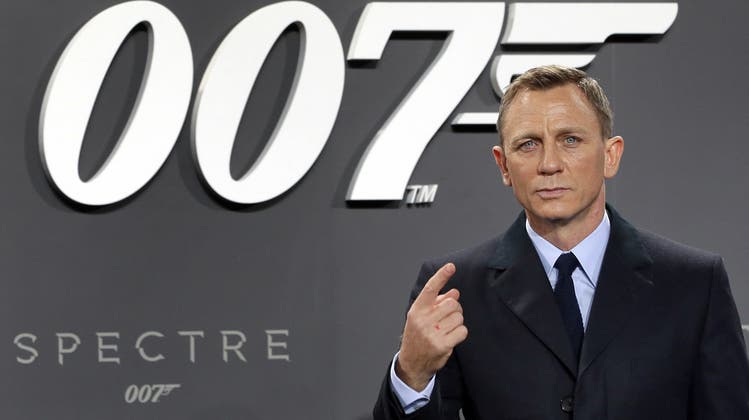 Daniel Craig spielt James Bond auch im neusten Film «Keine Zeit zu sterben.» (Archivbild) (Keystone)