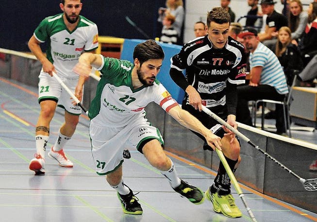 Unihockey Mittelland spielt seine Matches in der Giroud-Halle.