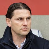 Gerardo Seoane ist mit Leverkusen in der Bundesliga und der Europa League auf Kurs. (Leonie Horky/Freshfocus / Witters)