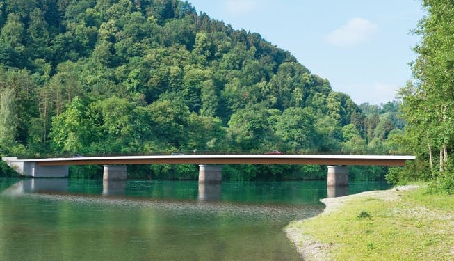 Neu soll die Brücke 17,4 Millionen Franken kosten. 