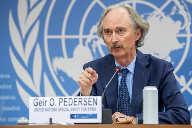 Der UN-Syrien-Beauftragte Geir Pedersen.