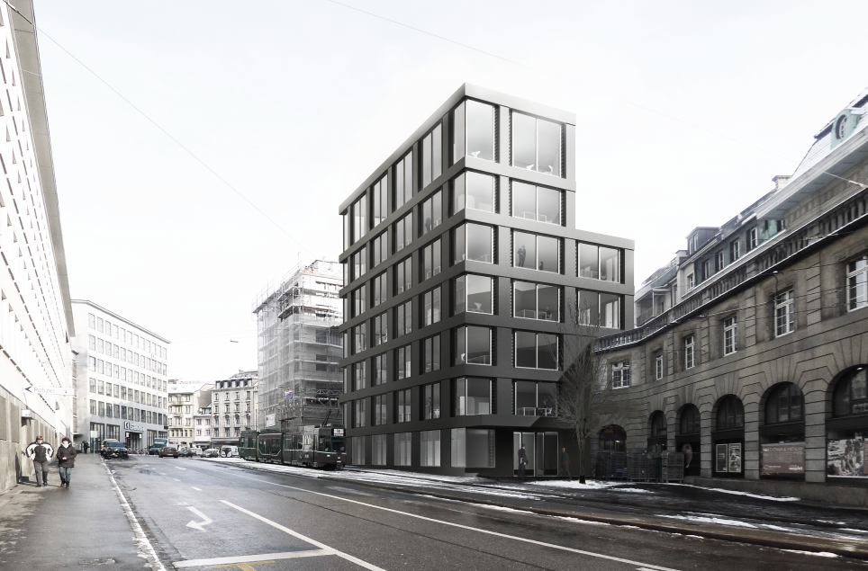 Auf dem fünften Platz ist das Projekt Basil der Stump udn Schibli Architekten BSA ebenfalls aus Basel. 