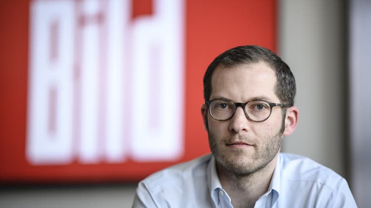 Chefredaktor Julian Reichelt wurde im Herbst 2021 bei der «Bild» suspendiert. (Bild: Clemens Bilan / EPA)