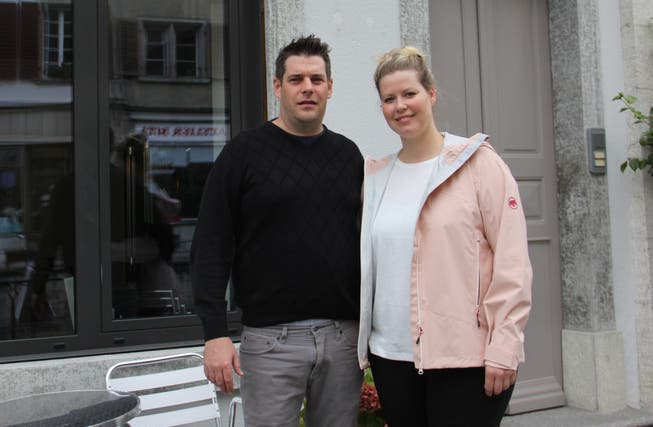 Carlo Uffer und Lorraine Meier hauchen dem Café Fridolin neues Leben ein.