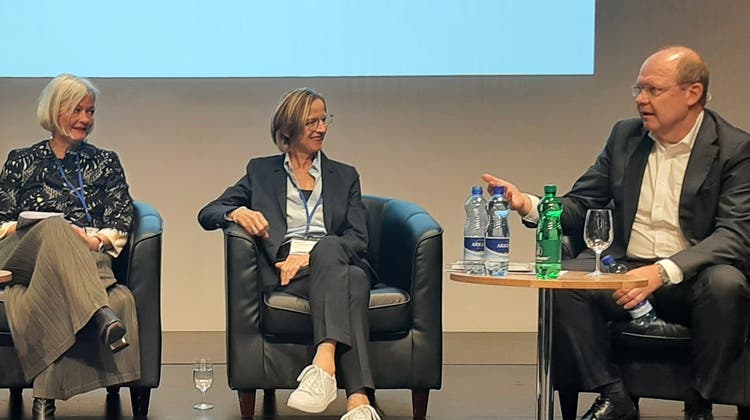 Ursula Mauch eröffnete die Demokratiekonferenz in Aarau. (zvg)