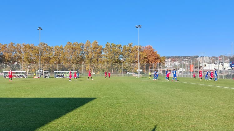 Der FC Wohlen und Kosova trennen sich mit einem 0:0-Unentschieden. (Benjamin Netz)
