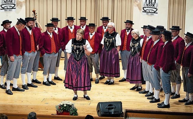 Das Jodlerchörli Lehn feierte am Wochenende seinen 60. Geburtstag.