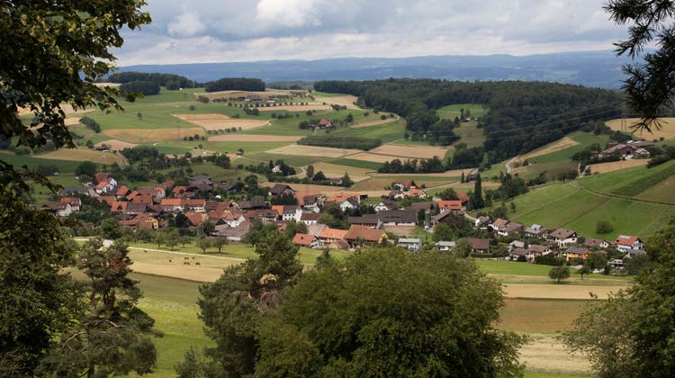 Das Dorf Mandach zählt etwa 350 Einwohnerinnen und Einwohner. (Britta Gut (13. Juli 2021))