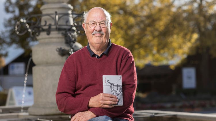 Zurück in der alten Heimat: Heinz Lüthi lebte Jahrzehnte in Weiningen. Mit «Pannen, Pleiten, Pointen» hat er ein Buch über seine Jugendjahre veröffentlicht. (Severin Bigler)