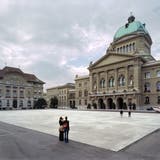 Ein teurer Platz: Das Berner Bundeshaus. (Gaetan Bally/Keystone)