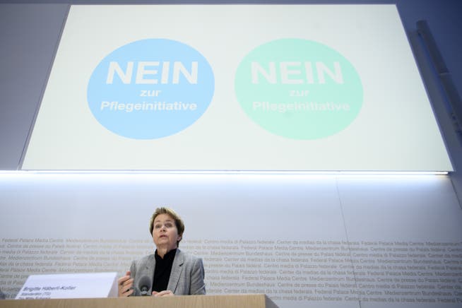 Mitte-Ständerätin Brigitte Häberli vertritt bei der Pflege-Initiative den indirekten Gegenvorschlag.