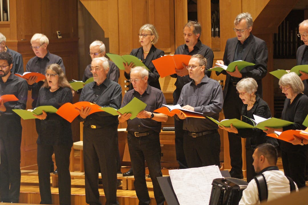 Der Chor sang zu Beginn das Magnificat in D-Dur von Johann Pachelbel.