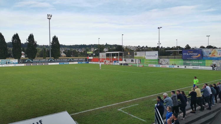 Der FC  Wohlen spielte im Stadion Niedermatten gegen den FC Solothurn und verlor mit 1:0. (Larissa Gassmann)