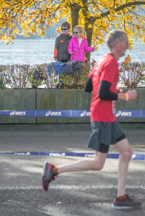 Der City Marathon ist auch für junge Zuschauer und Zuschauerinnen ein Highlight.