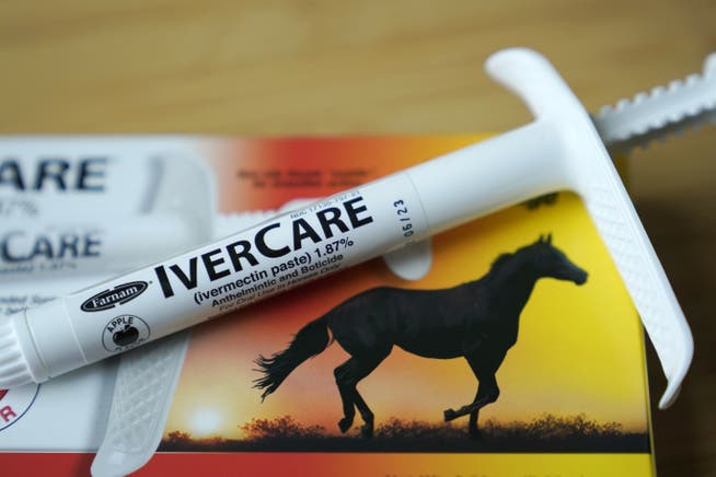 Ein Parasitenmedikament für Pferde soll vor dem Coronavirus schützen – glauben zumindest einige Impfskeptiker.