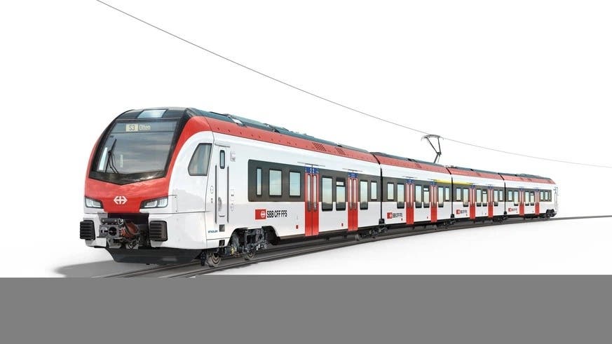 Die SBB hat 286 neue Flirt-Züge bei Hersteller Stadler Rail bestellt.