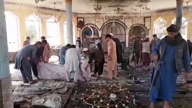 Anschlag auf Moschee in Afghanistan: Mindestens 43 Tote und über 140 Verletzte