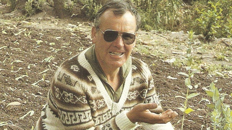 Kurt Kretz vermittelte den Menschen in Arapa (Peru) Wissen in verschiedenen Bereichen. Im Oktober 1988 kam er bei einem Flugzeugabsturz ums Leben. (Bild: PD)
