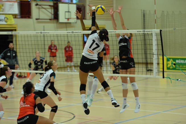 Die Wattwiler Volleyballerinnen konnten am Sonntag ihr Potenzial gegen Düdingen nicht abrufen.