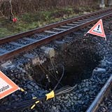 Loch unter den Gleisen entdeckt: Bahnverkehr zwischen Lausanne und Genf unterbrochen