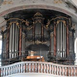 Die grosse Orgel in der Pfarrkirche Sarnen wird durch eine neue Orgel ersetzt. (Bild: Romano Cuonz (Sarnen, 10. November 2020))