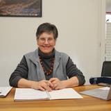 Ursula Niederberger im Sitzungszimmer der Gemeinde Dallenwil. (Marion Wannemacher (Dallenwil, 11. November 2021))