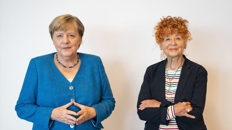 Kanzlerin Angela Merkel und Fotografin Herlinde Koelbl kennen sich seit über 30 Jahren. (Bild: Steffen Kugler (2021))