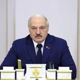 Der "letzte Diktator Europas": Weissrusslands Machthaber Alexander Lukaschenko. (Keystone)