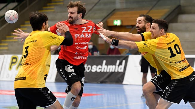 Kommt es im Achtelfinal zum Aargauer Klassiker zwischen dem HSC Suhr Aarau und Handball Endingen?