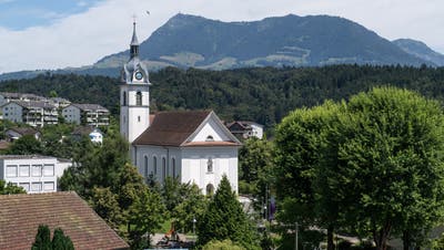 Blick auf das Dorf Adligenswil. (Bild: Boris Bürgisser (8. Juli 2020))