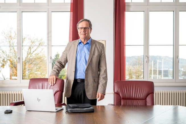 Gemeindeammann Heinz Lüscher tritt nach 36 Jahren aus dem Unterentfelder Gemeinderat zurück.