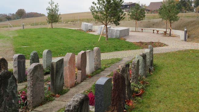 Der erweiterte Bereich des Wider Friedhofs Kürzi.