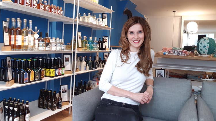 Wer Produkte aus Zürich und Umgebung sucht, ist in Annika Schillers neuem Hellozurich Shop an der richtigen Adresse. (Matthias Scharrer)