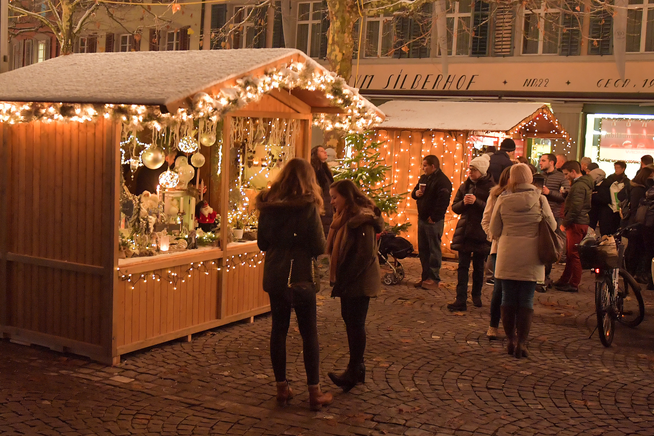 Zum vierten Mal findet dieses Jahr der Weihnachtsmarkt in Aarau statt. 