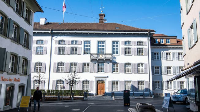 Hat bei der Credit Suisse an Kreditwürdigkeit eingebüsst: Der Kanton Baselland – im Bild das Regierungsgebäude in Liestal.