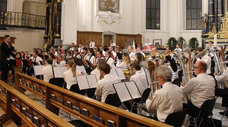 Kirchenkonzert der Stadtmusik