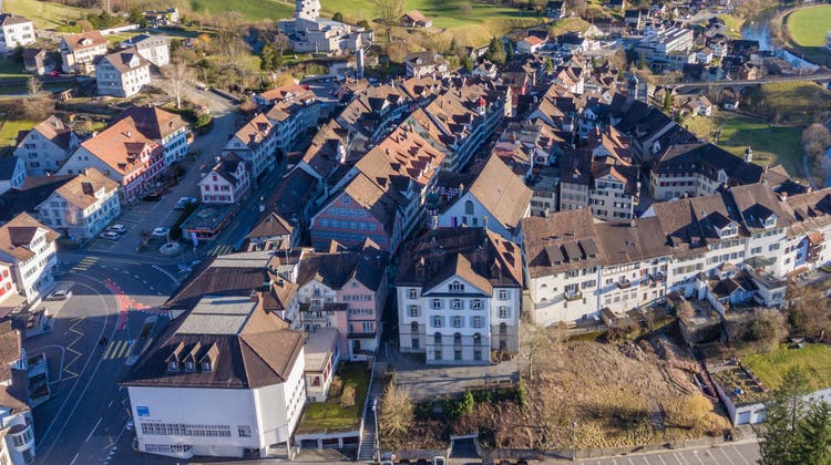 Die Altstadt von Lichtensteig ist schon heute sehr dicht bebaut und soll so bewahrt werden. (Bild: Martin Lendi)