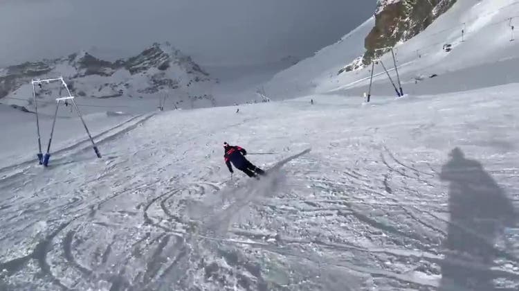 So sieht die neue Weltcup-Strecke in Zermatt aus