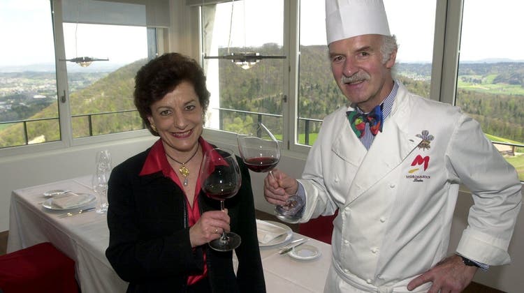 Koch Anton Mosimann und seine Frau Kathrin (Keystone)