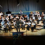 Die Harmonie Birmensdorf bot ein abwechslungsreiches Konzert. (Christian Murer / Limmattaler Zeitung)