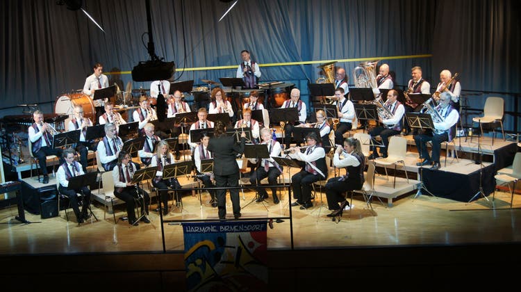 Die Harmonie Birmensdorf bot ein abwechslungsreiches Konzert. (Christian Murer / Limmattaler Zeitung)