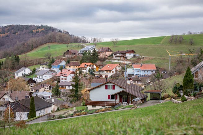 Welcher Eigenmietwert gilt für Eigenheime künftig? Im Bild Dorfansichten von Densbüren.
