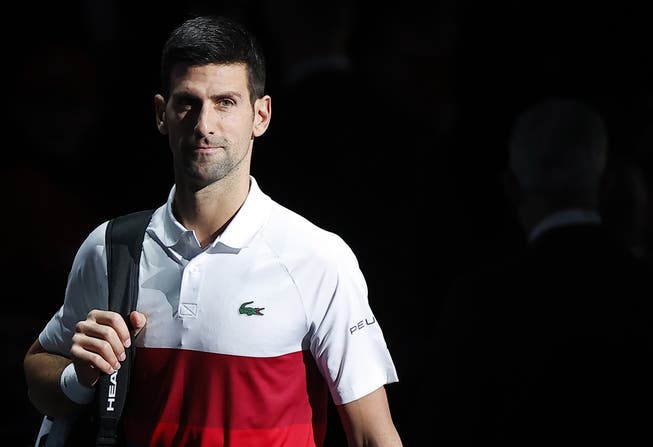 Novak Djokovic bestreitet in Paris sein erstes Turnier seit den US Open im September, wo er den Final erreicht hatte.