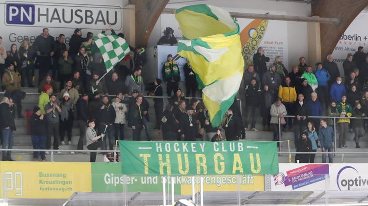 Neue Einschränkungen: Die Zuschauerinnen und Zuschauer müssen bei HC-Thurgau-Spielen auf jeden Fall eine Maske tragen. (Mario Gaccioli (30. November 2021))