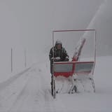 In Graubünden ist der Winter da: Am Donnerstag fiel bis zu einem halben Meter Neuschnee