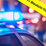 Symbolbild: Polizeieinsatz in Baden wegen eines Streits mit Messereinsatz am Bahnhof. (Brk News / BRK News)
