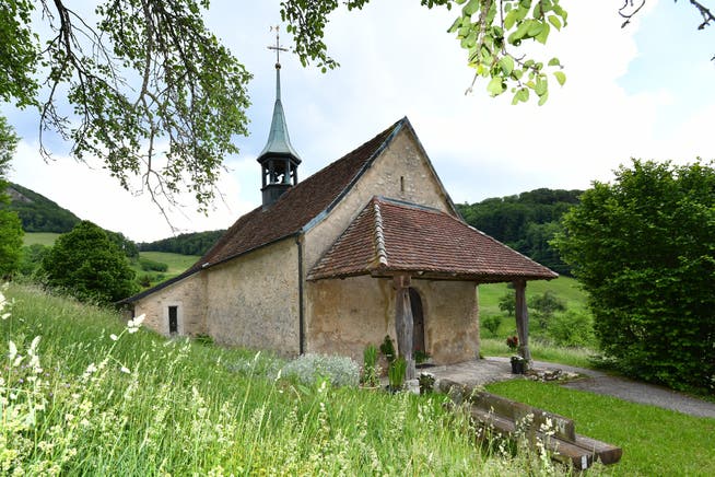 Die Kapelle im Ortsteil Rohr in Stüsslingen wurde vermutlich im 13. bis 14. Jahrhundert erbaut.
