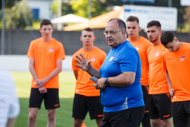 War seit Sommer 2019 als Trainer für den FC Solothurn vernatwortlich: Jürg Widmer.